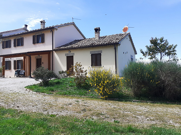 Scopri di più sull'articolo Appartamento recente costruzione con giardino, Contrada San Carlo – Treia